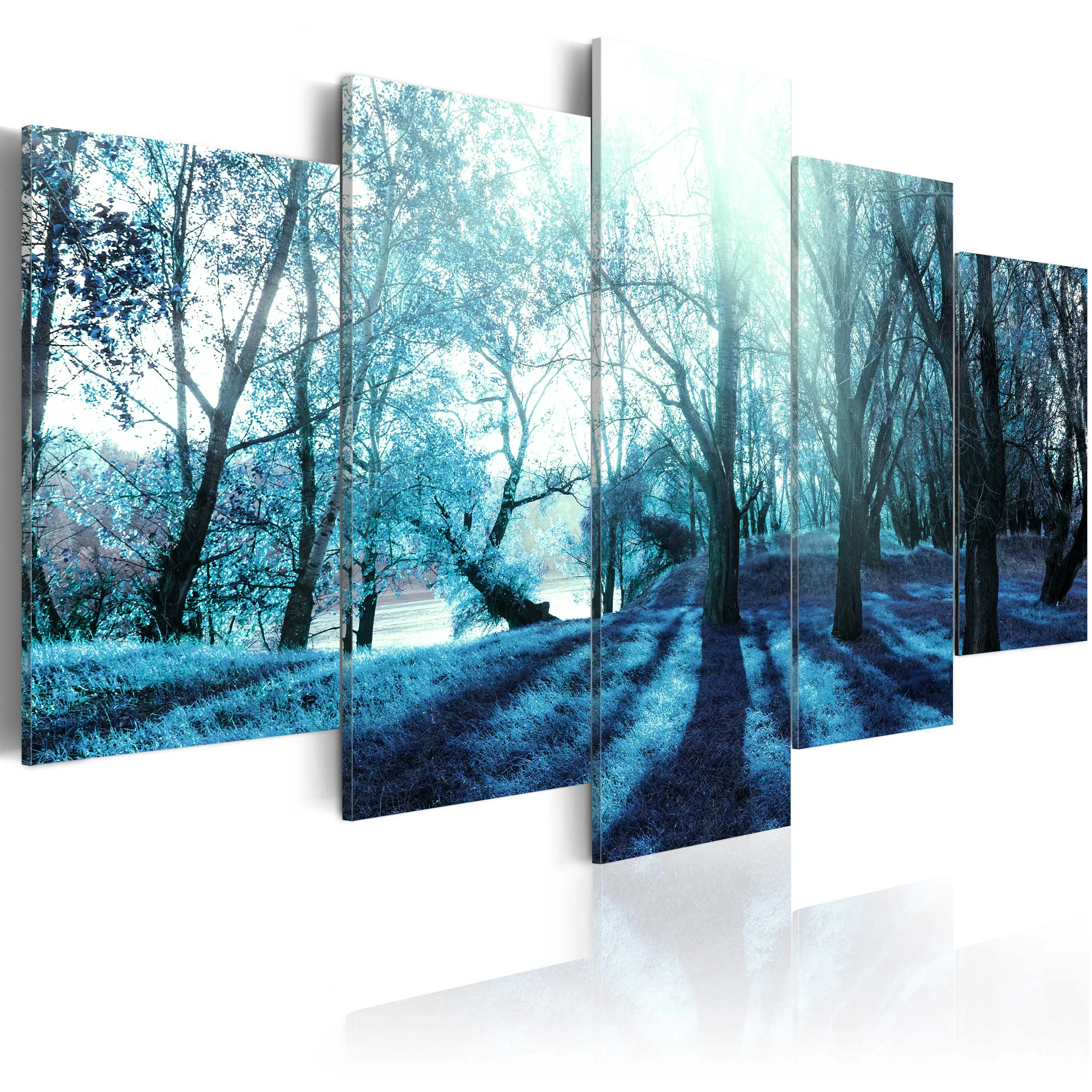 Akrylglastavla Arkiio Blue Glade