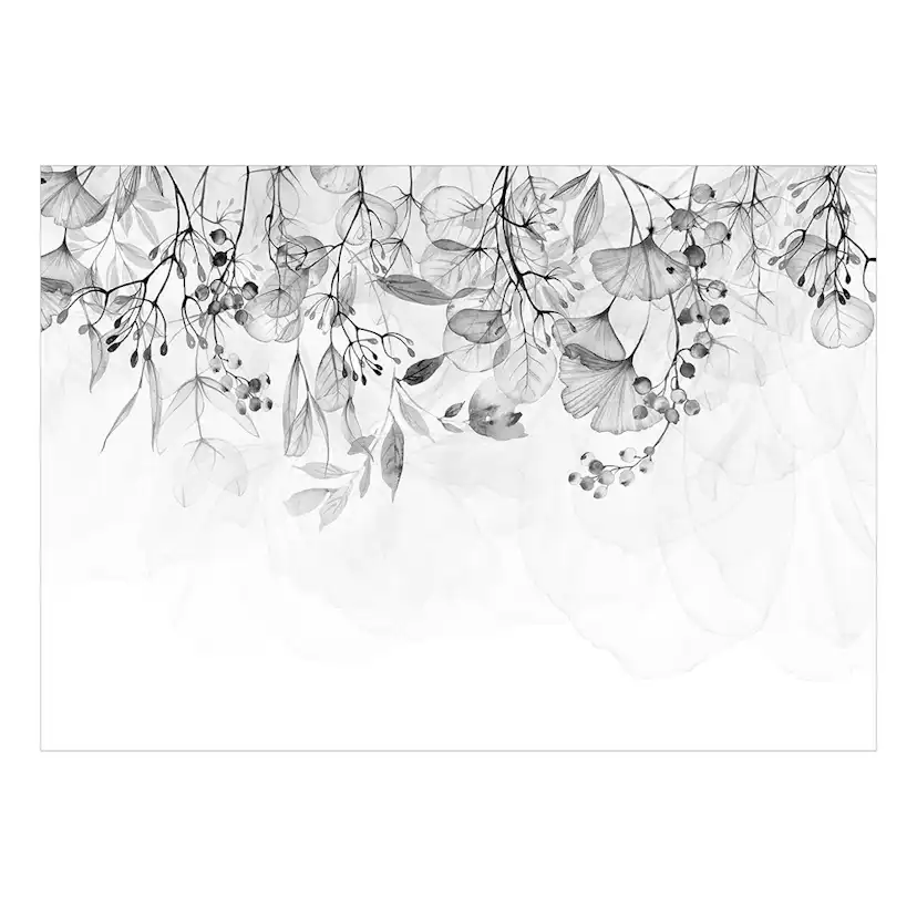Fototapet Arkiio Foggy Nature - Grey