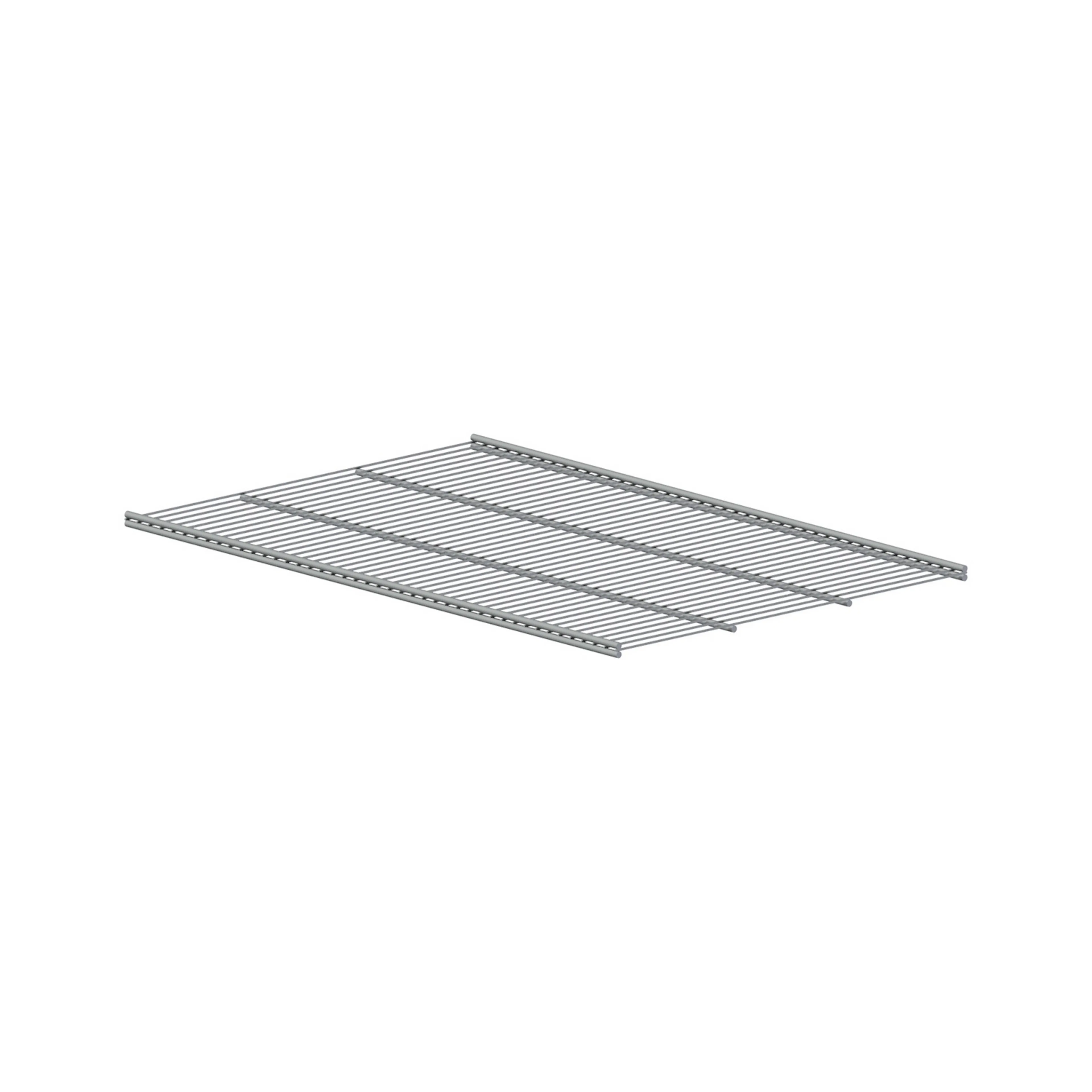 Trådhylla silver 916X405 Silver, 405 mm