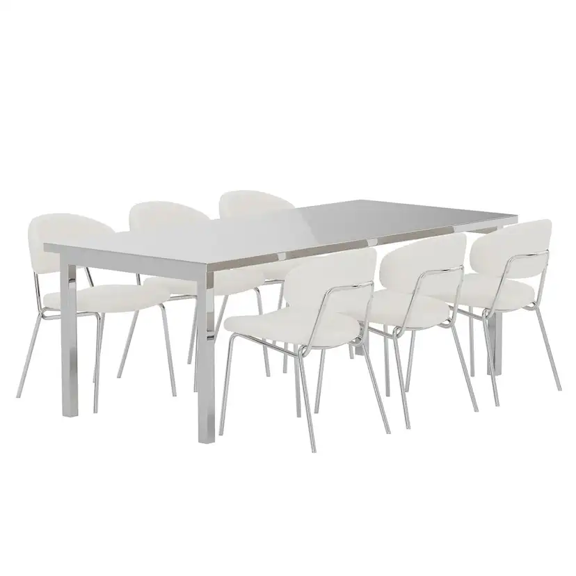 Matgrupp Venture Home Clio 210x95 cm med 4st Chico Stolar