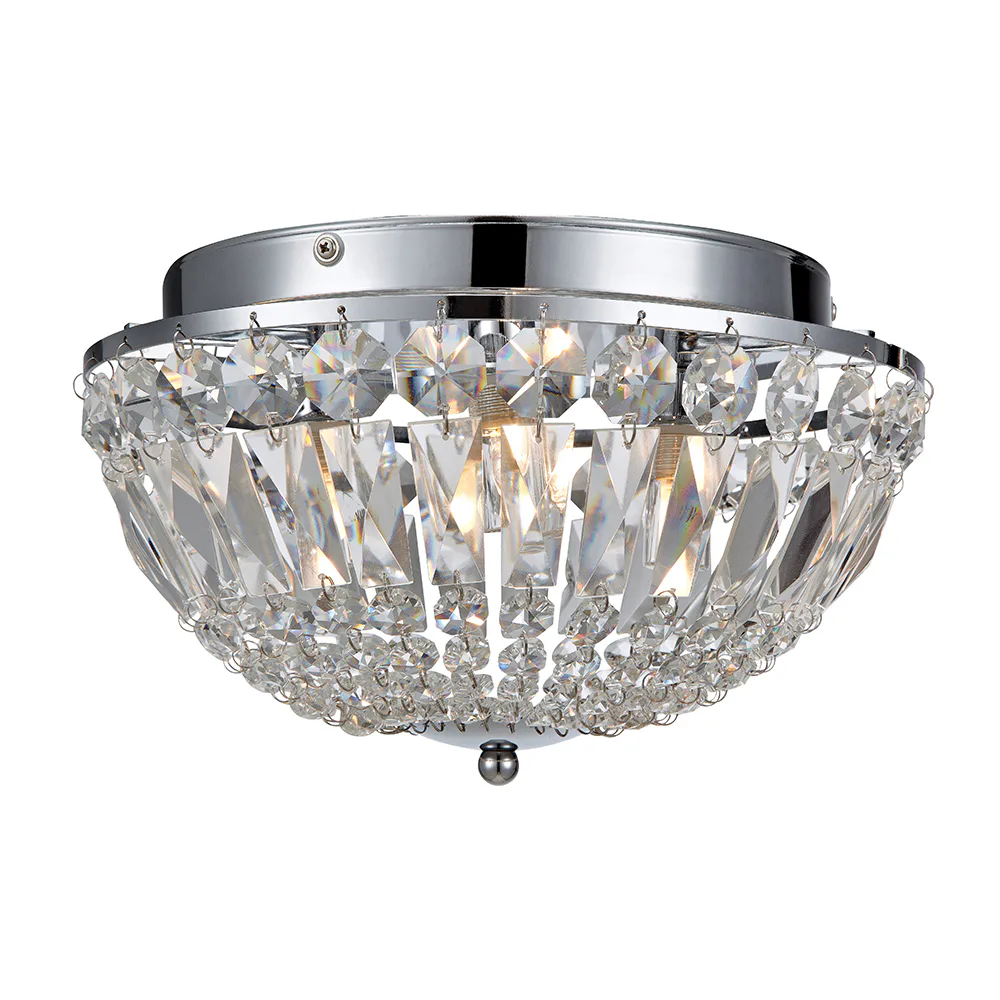 Plafond Markslöjd Estelle Dimbar Taklampa Kristall & Metall