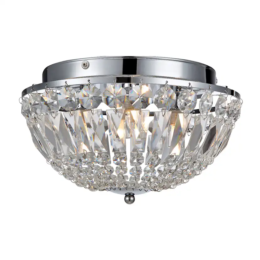 Plafond Markslöjd Estelle Dimbar Taklampa Kristall & Metall