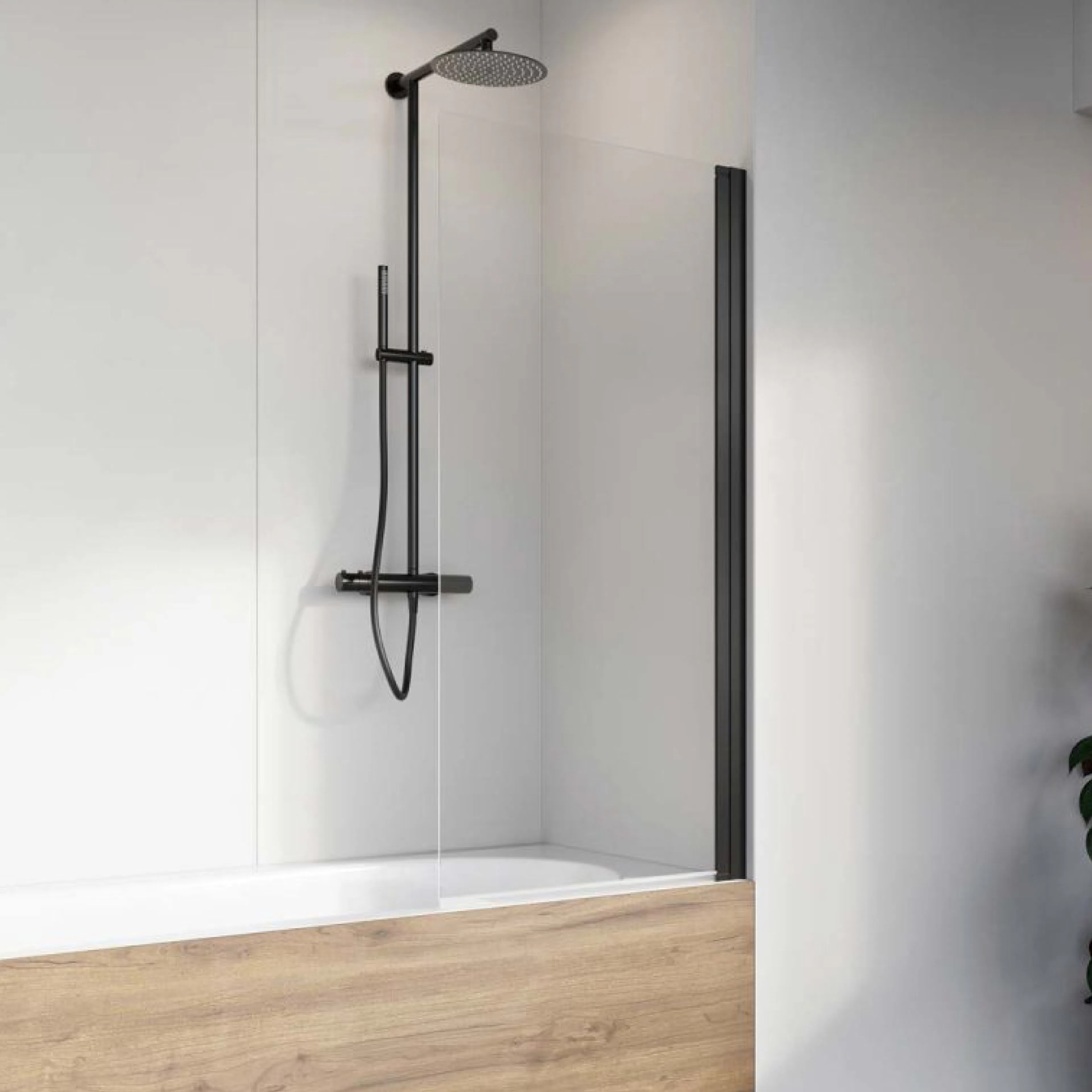Noma 70 badkar svängdörr höger 800 mm 6 mm glas med matt sva CONCATENATE(CL14,", ",CH14, )