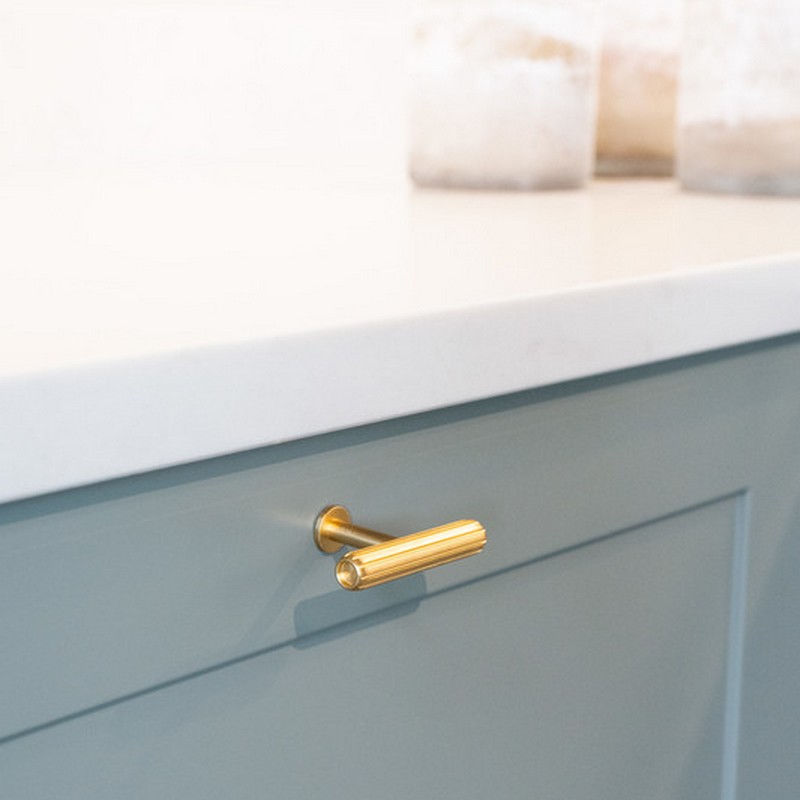 Knopp Beslag Design T Rille Mini