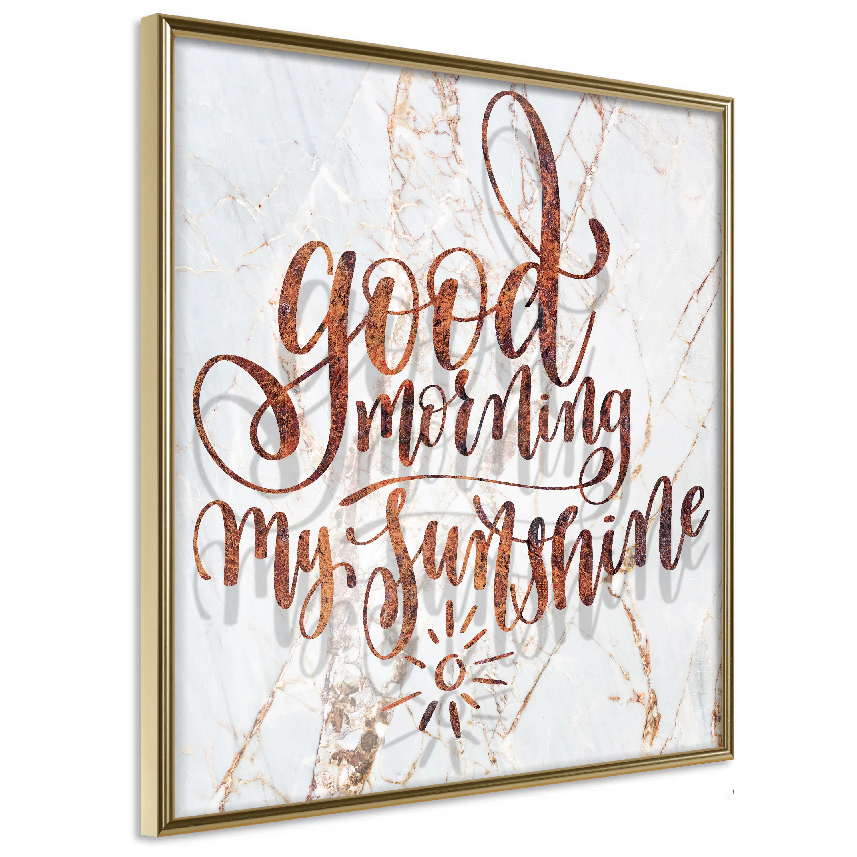 Poster Artgeist Affisch Good Morning My Sunshine