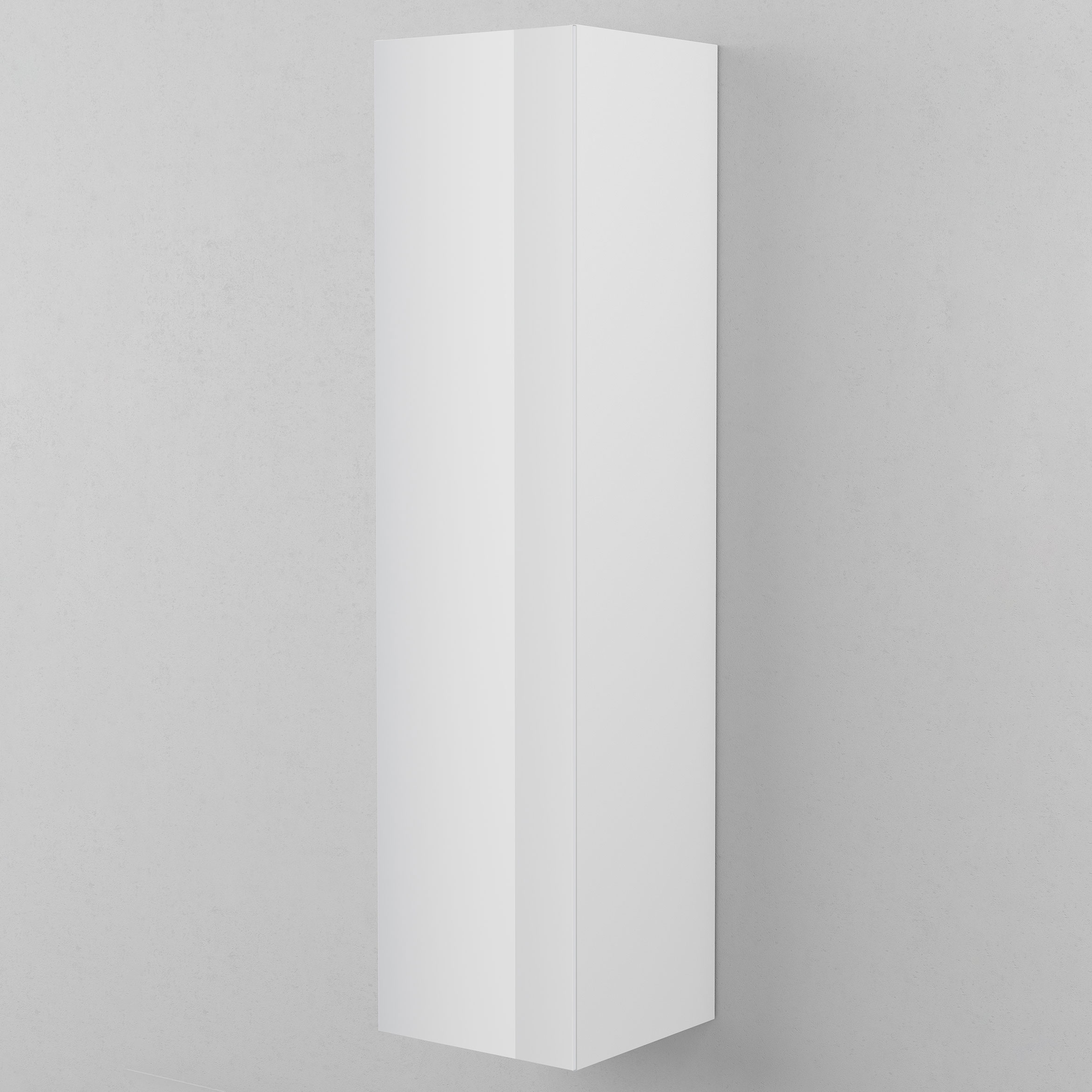 Högskåp TWIN 40, Låda,Premium White, 4 Hyllplan, 2 Lådor, Vä Bredd: 400 mm, Premium White, Vänster med 2 Lådor