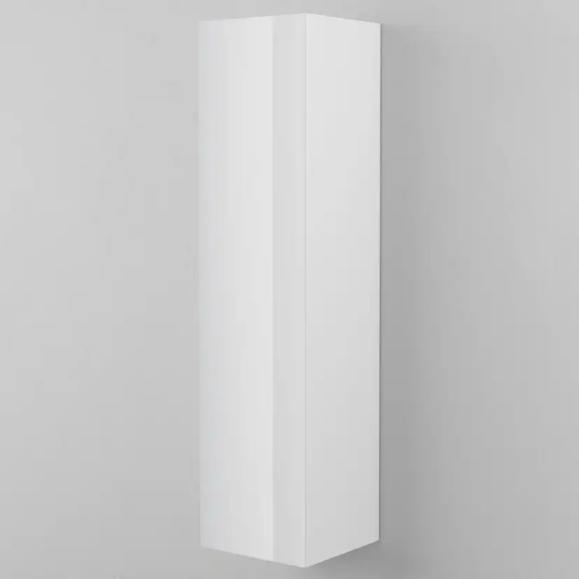 Högskåp TWIN 40, Låda,Premium White, 4 Hyllplan, 2 Lådor, Vä Bredd: 400 mm, Premium White, Vänster med 2 Lådor