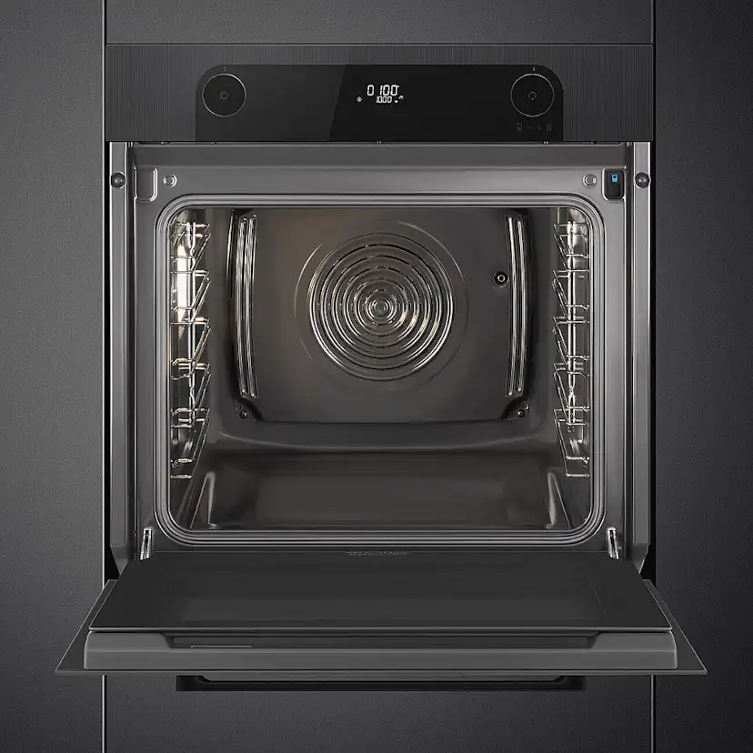 Kombiugn Smeg SO6201S2B med Ångfunktion Svart 60 cm