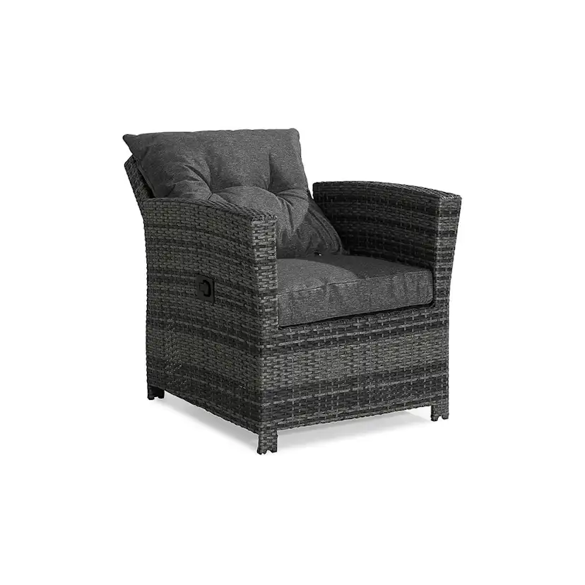 Reclinerfåtölj Comfort Garden James Grå inkl. Dynor