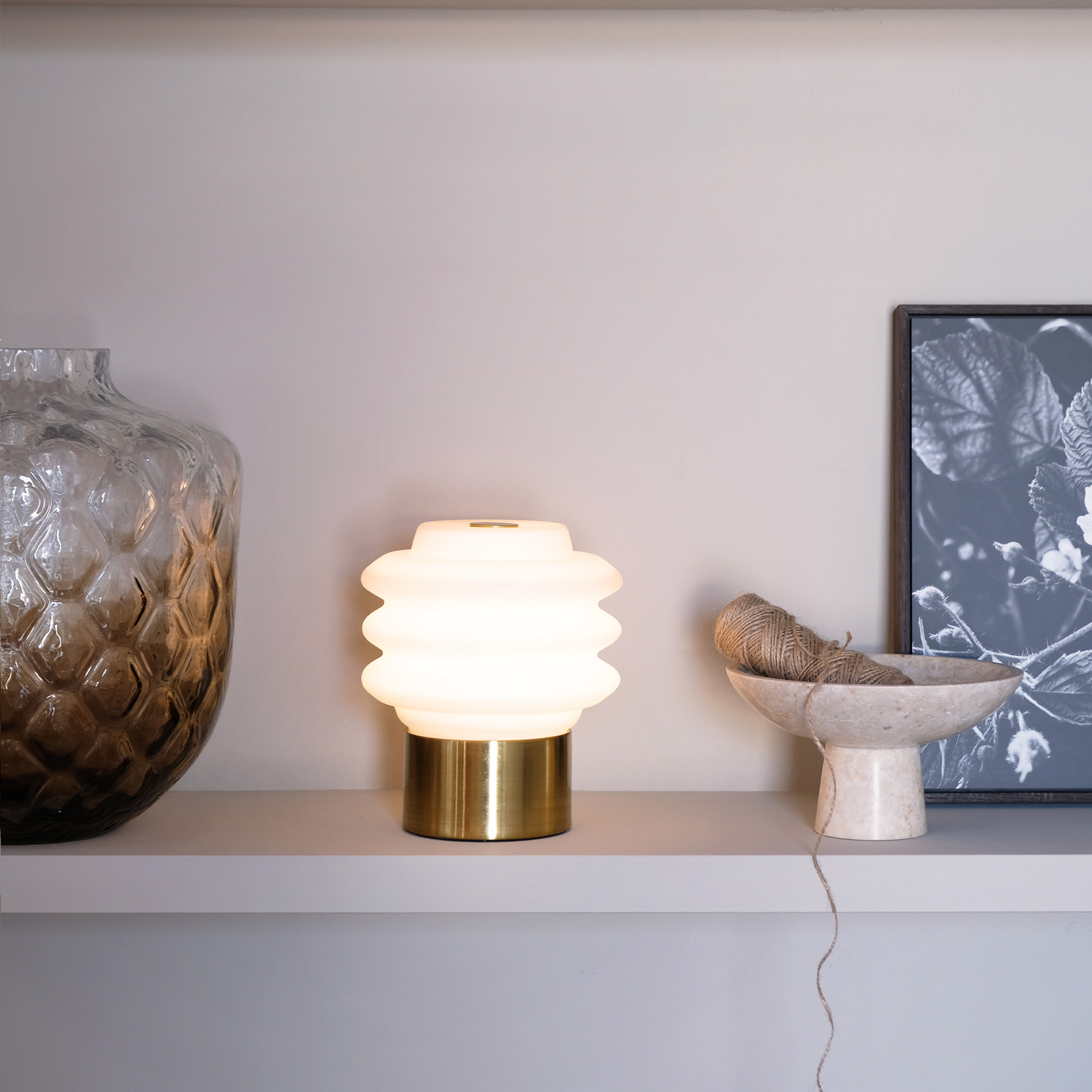 Portabel Bordslampa Dyberg Larsen Diva LED