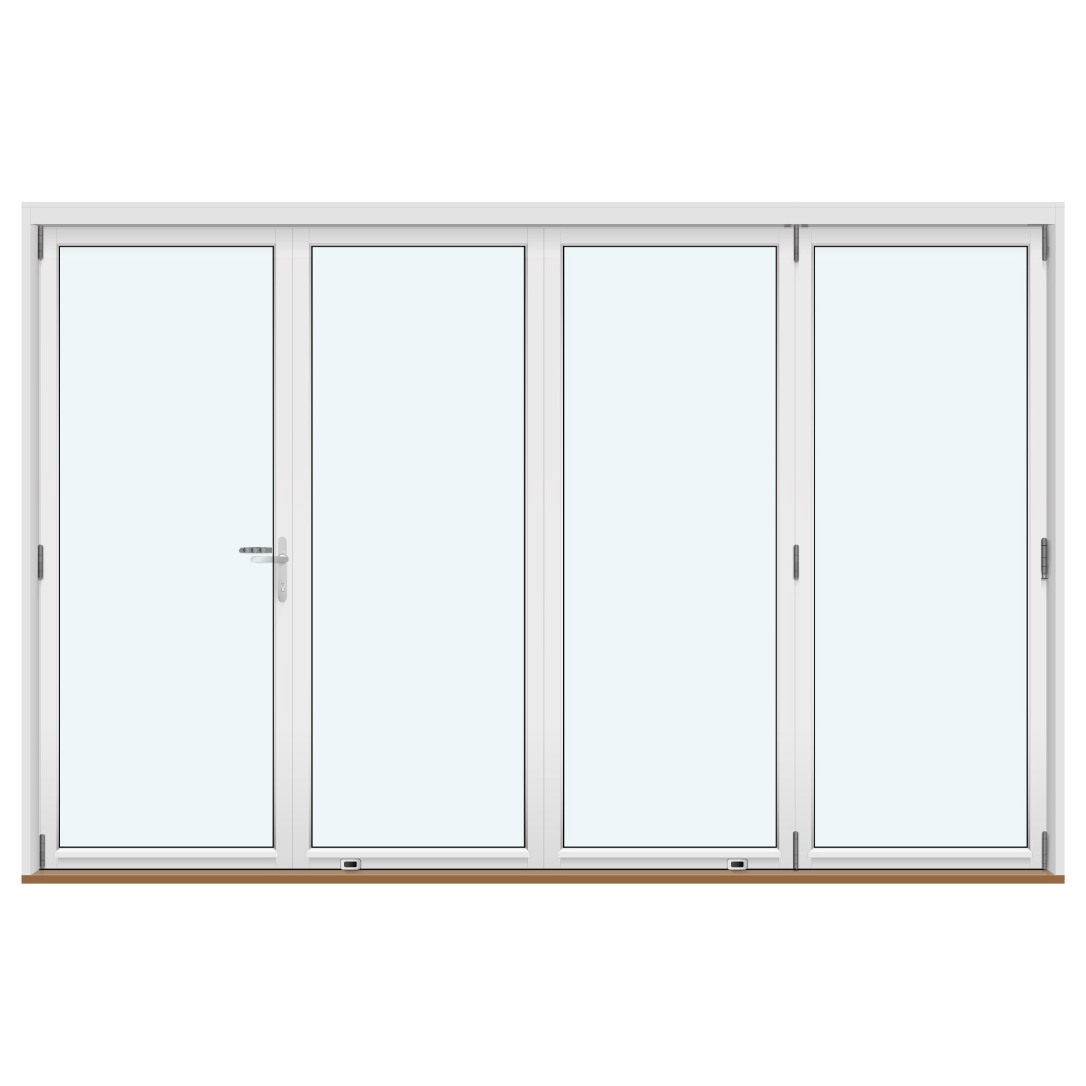 Vikdörr Vilenta Idre Trä 4-Delat