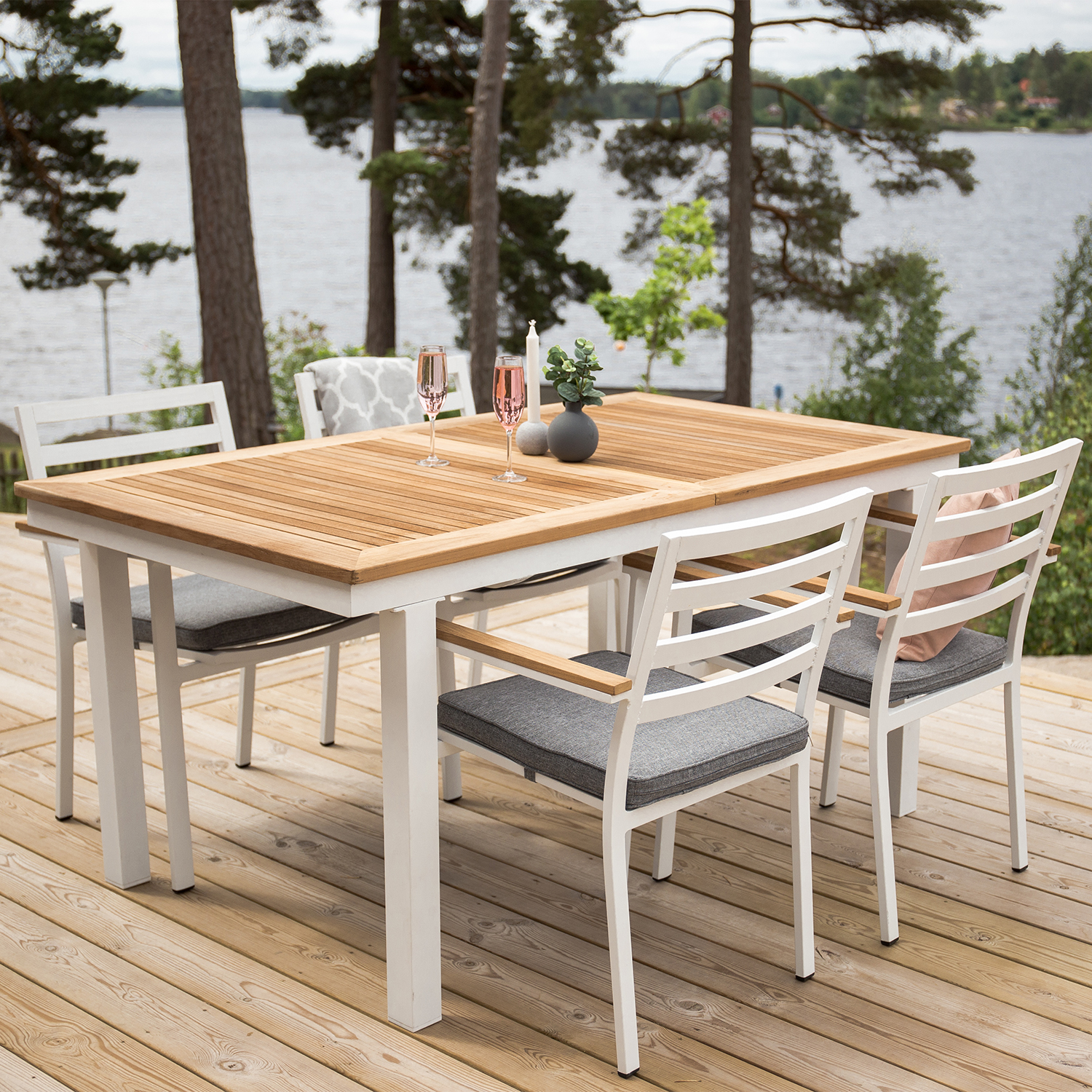 Trädgårdsstol Venture Home Brasilia Stapelbar Utomhus
