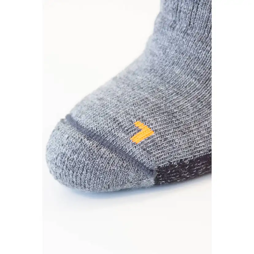 Merino Socka Tjock Mörkgrån/Sv 40-42 40-42