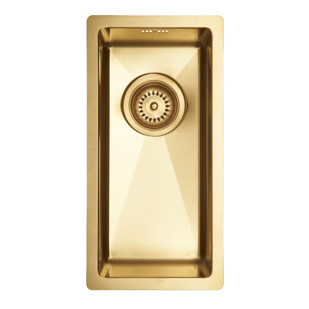 Lavabo Kubus 180 Soft køkkenvask, PVD sand Färg: Sand, Yta: PVD