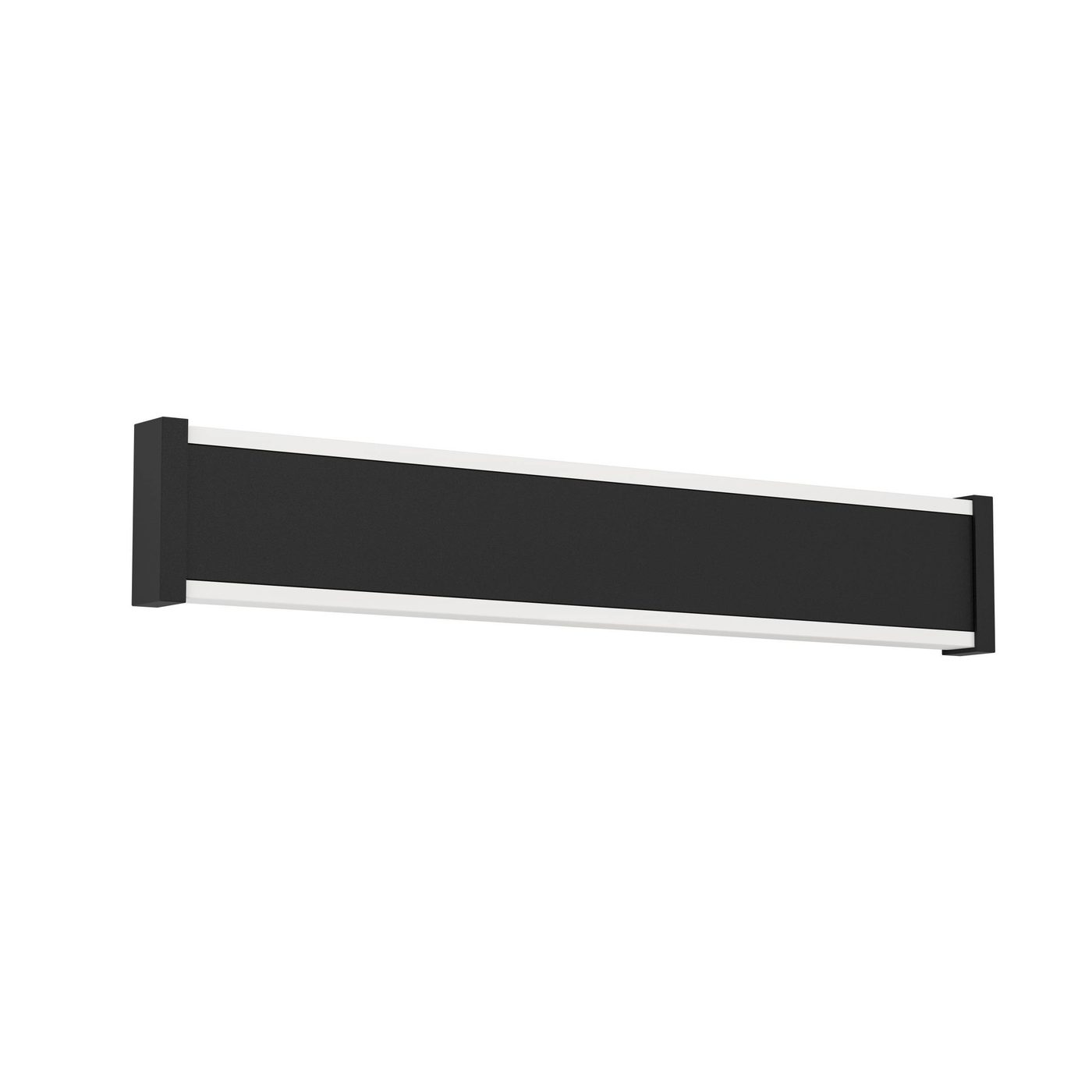 AL-LED-WL/2 L-380 SCHWARZ/WS 'NEVIANO' 380 mm