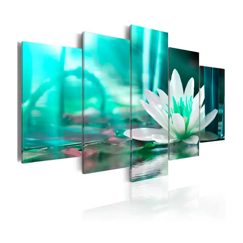 Tavla Arkiio Turquoise Lotus