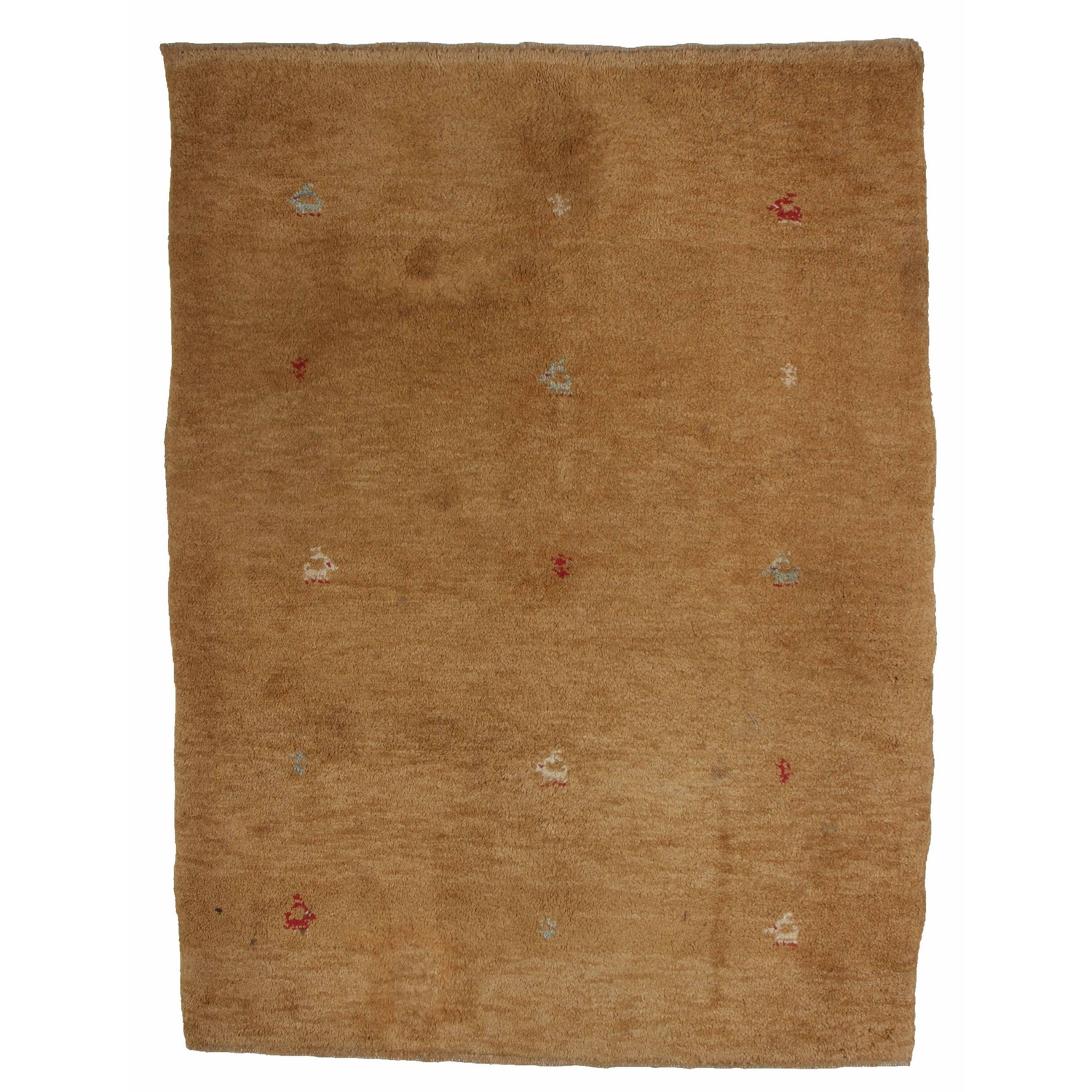 Persisk Matta Arkiio Gabbeh Shiraz Creme 105x138
