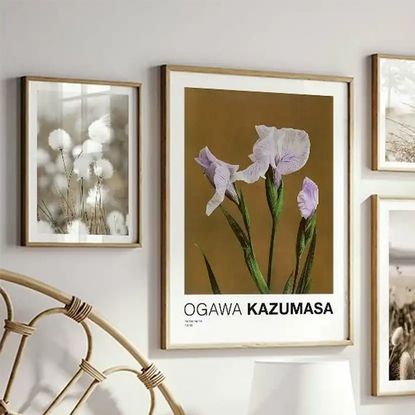 Poster Gallerix Iris Kæmpferi By Kazumasa Ogawa