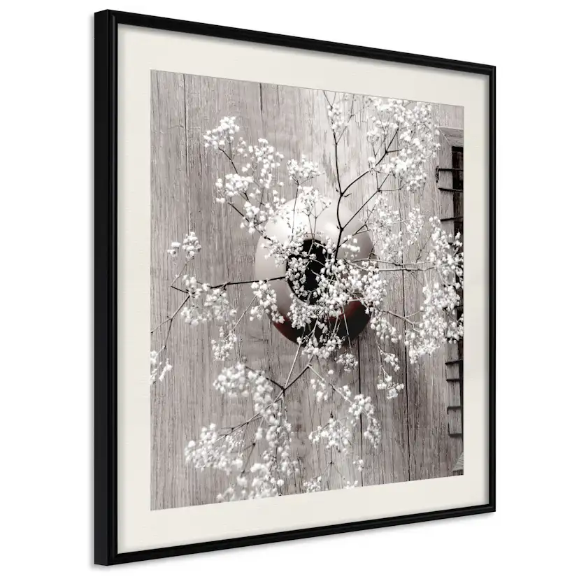 Poster Artgeist Affisch Dried Flowers Fyrkantig