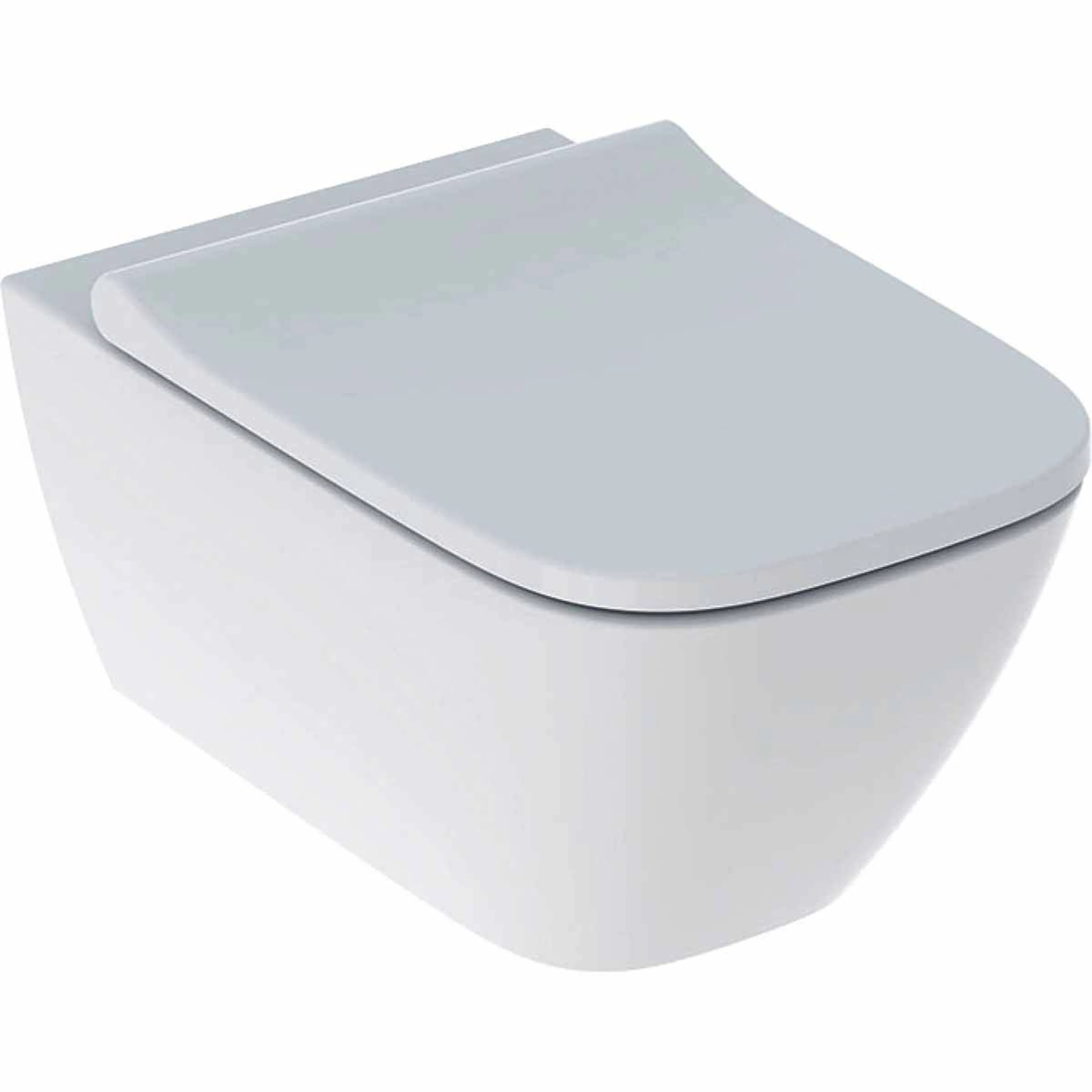Vägghängd Toalettstol Geberit Smyle Square Rimfree 500.683.01.1