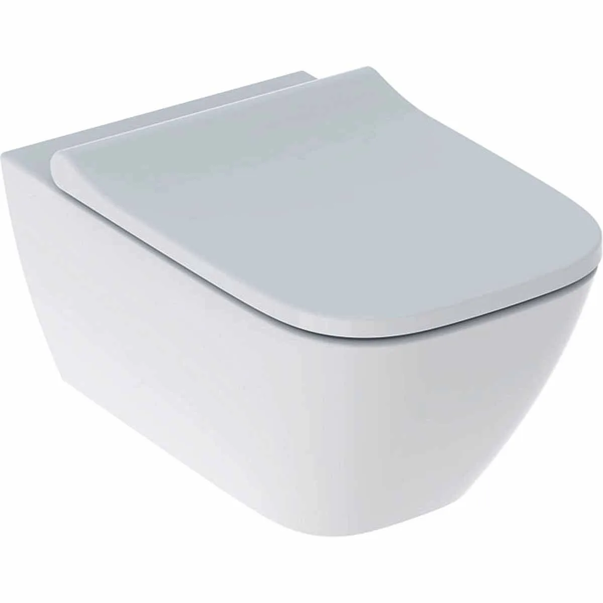 Vägghängd Toalettstol Geberit Smyle Square Rimfree 500.683.01.1