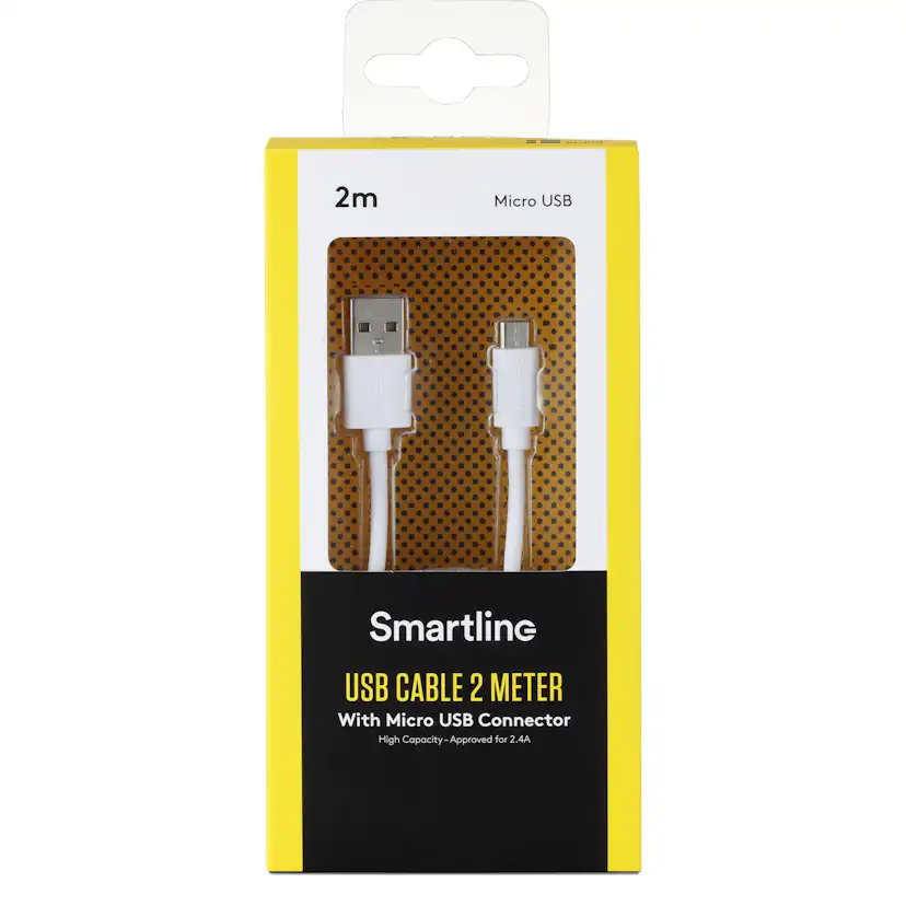 Laddningskabel Smartline MicroUSB