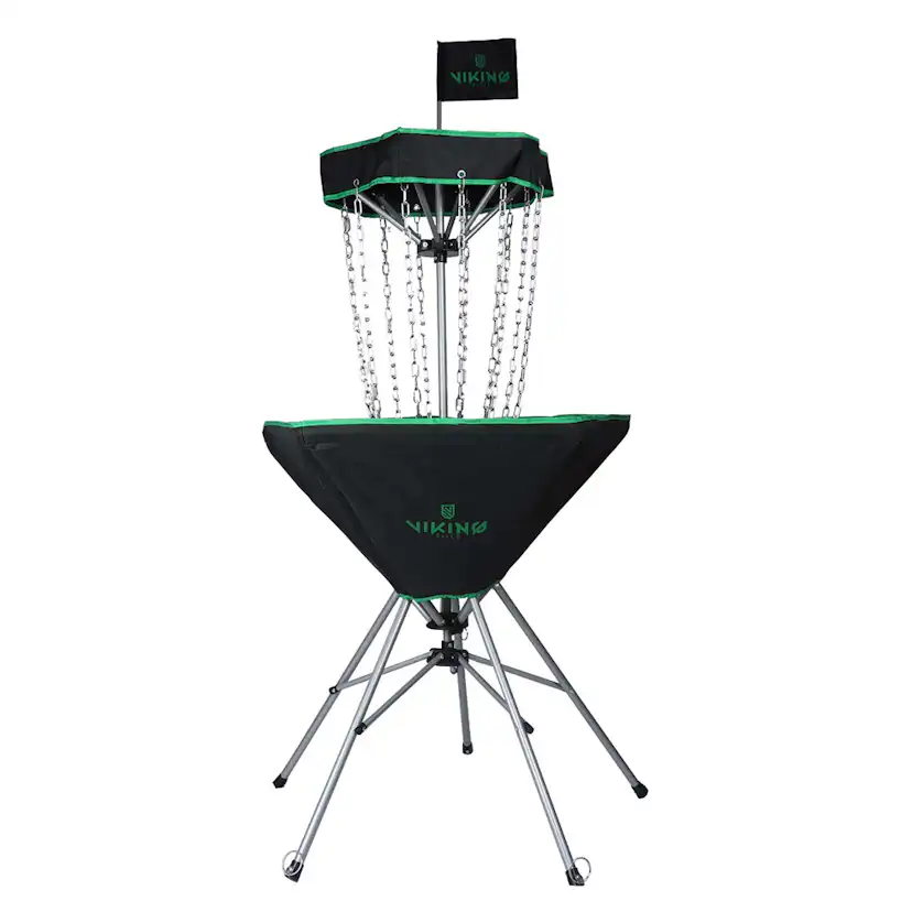 Frisbeegolfkorg Viking Discs Raid Basket Hopfällbart Inkl. Väska