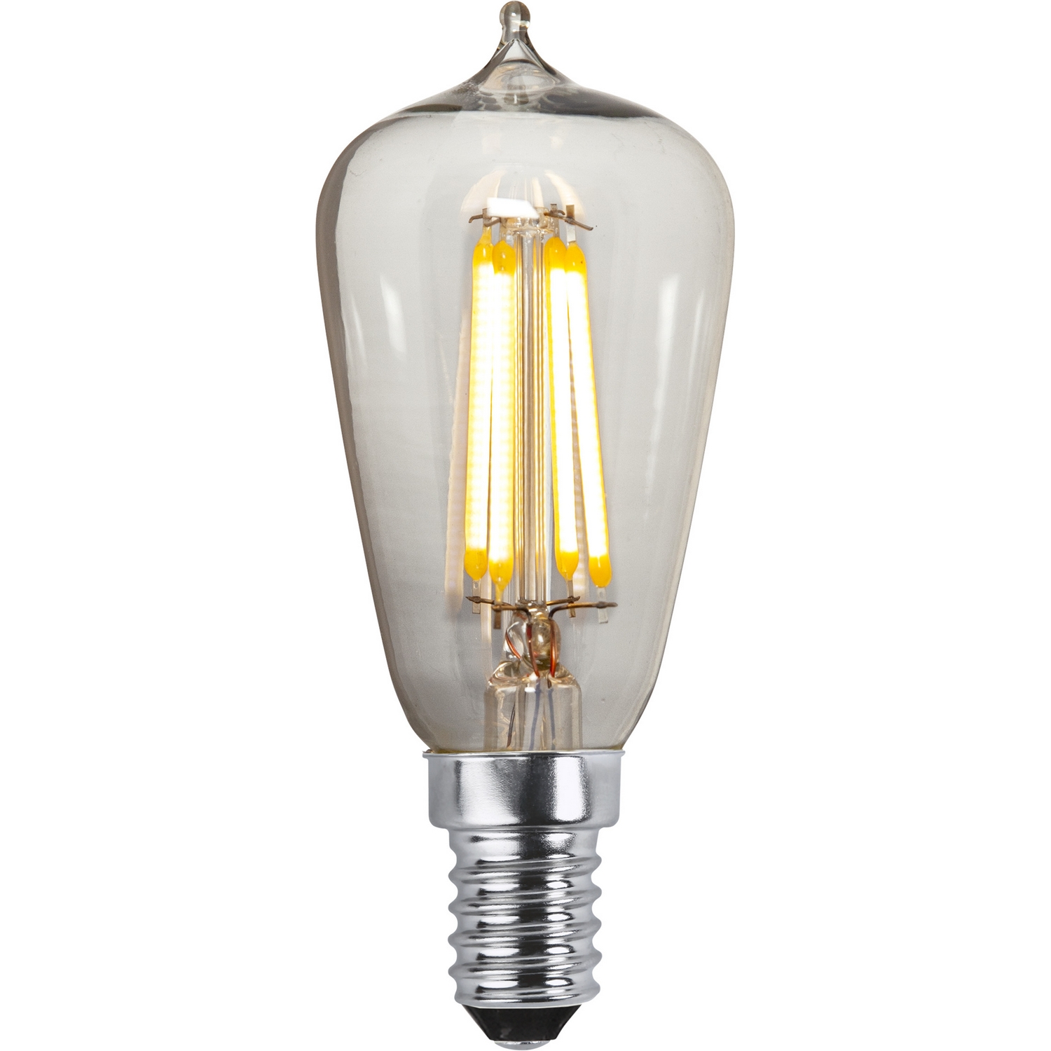 LED-lampa Star Trading E14 ST38 Klar 3-step Dimbar Memory 2,5W