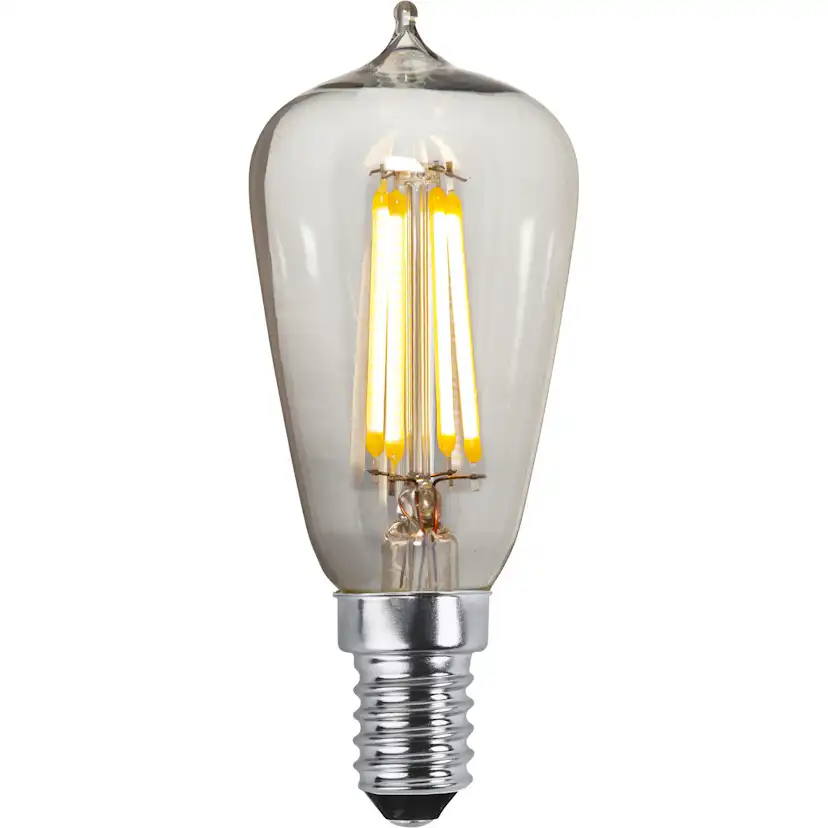 LED-lampa Star Trading E14 ST38 Klar 3-step Dimbar Memory 2,5W