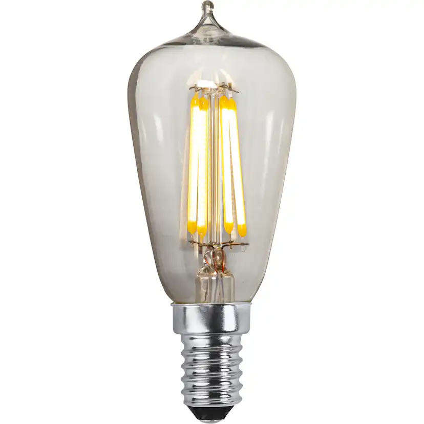 LED-lampa Star Trading E14 ST38 Klar 3-step Dimbar Memory 2,5W