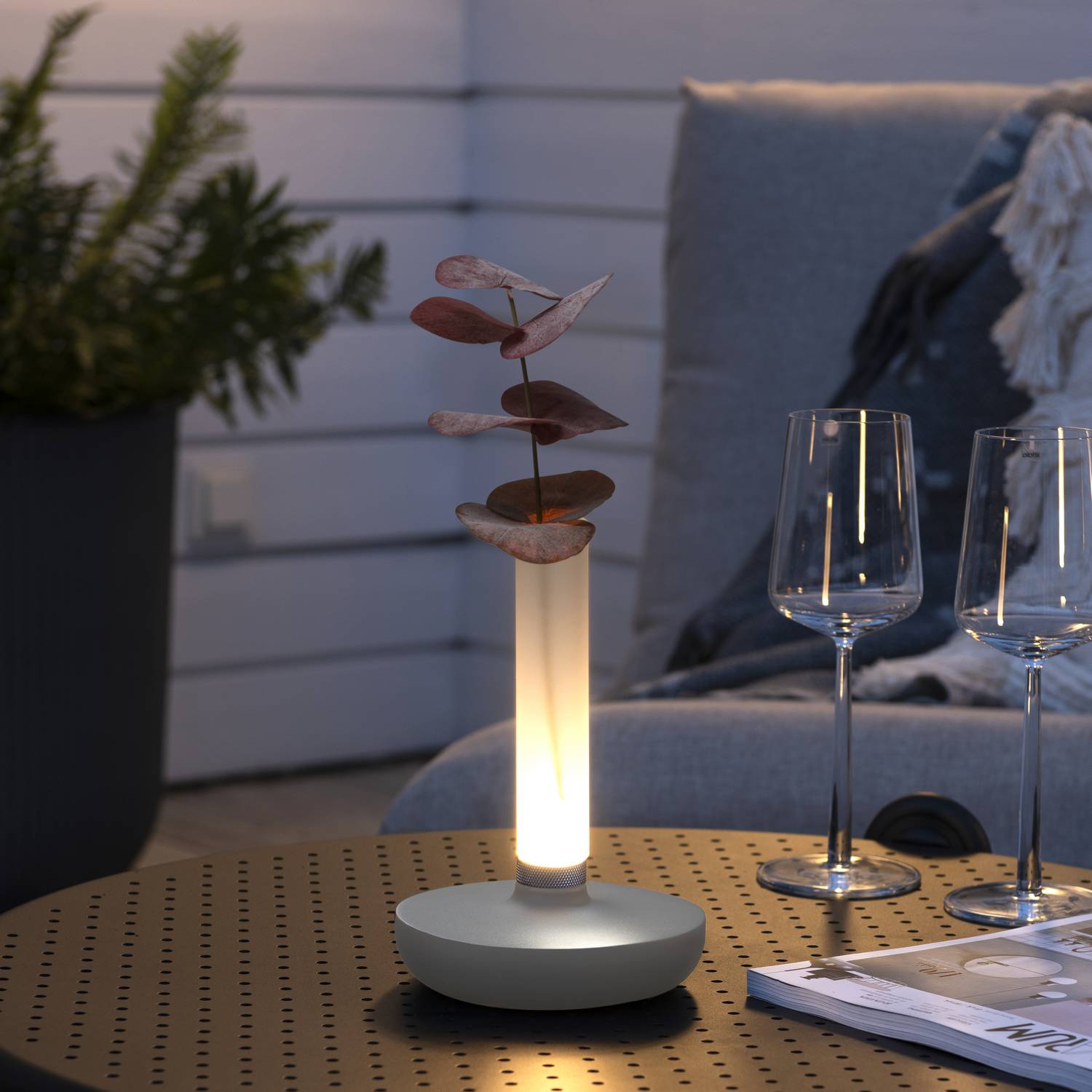 Bordslampa Gnosjö Konstsmide Biarritz USB