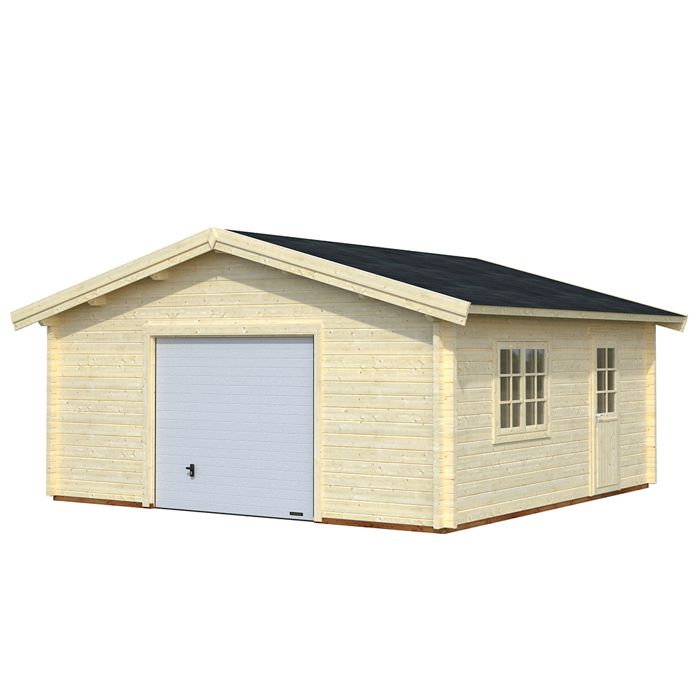 Garage Palmako Roger med Garageport 29,2 m2
