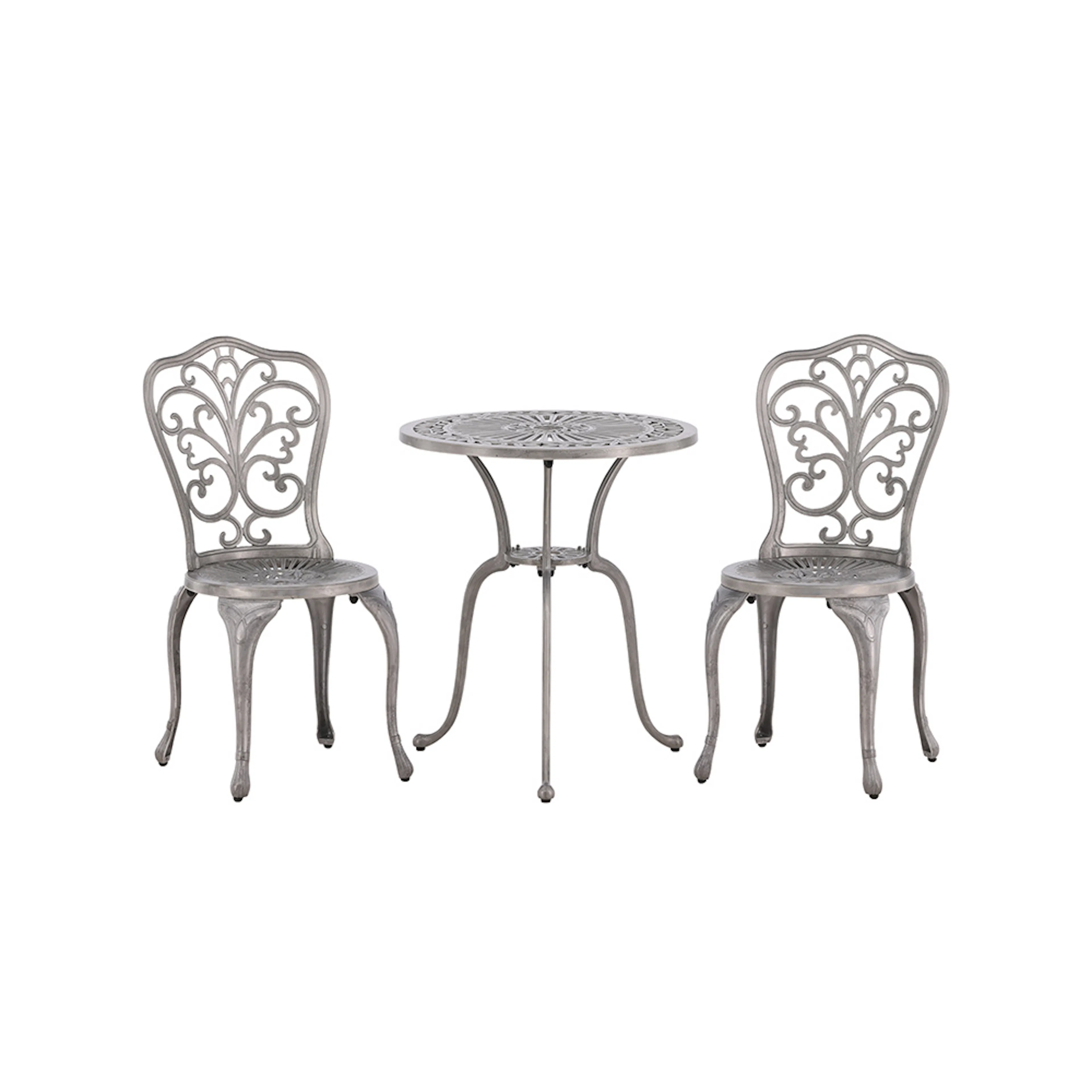 Cafégrupp Venture Home Nandin ø60 cm med 2 Stolar