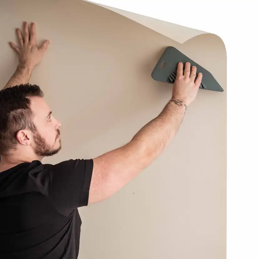Renoveringstapet Duro Easy Cover EasyUp Väggtäckare Beige