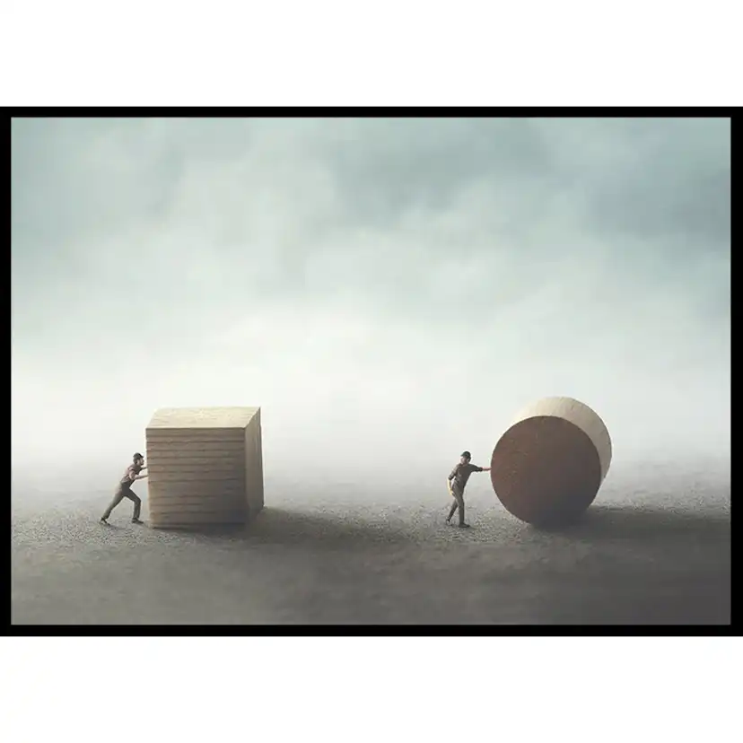 Poster Gallerix Different Strategies