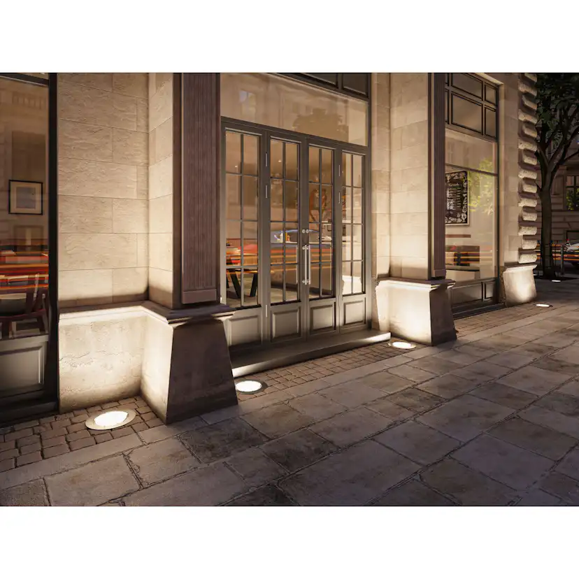 LED Infälld Markbelysning Paulmann Durea IP67 230V Diameter: 273 mm