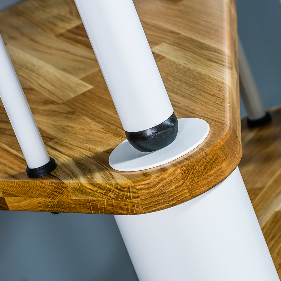 Spiraltrappa Byggera Euro Design Vit