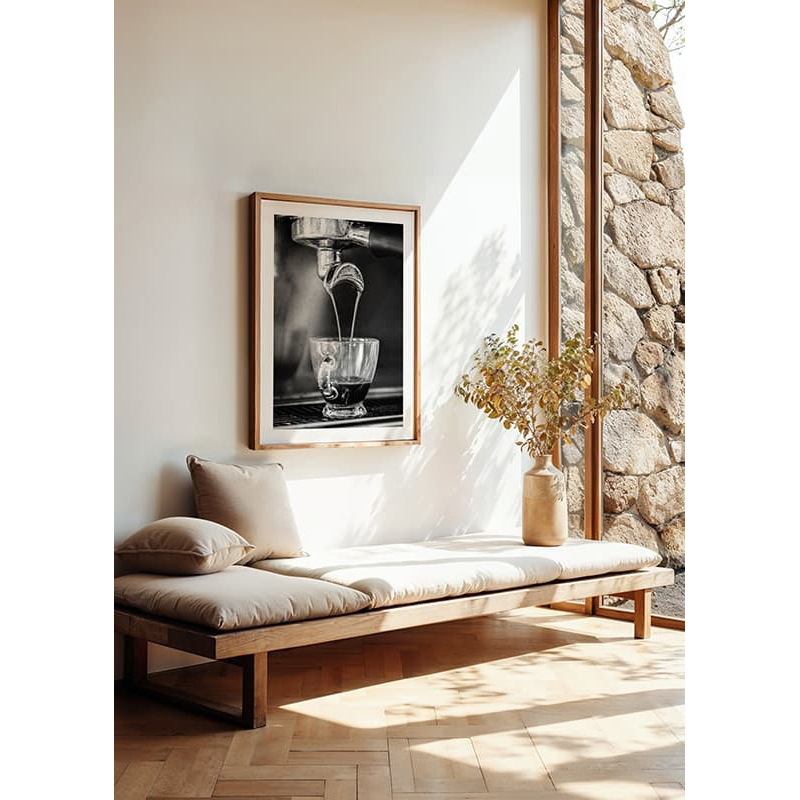 Poster Gallerix Espresso Coffee Pouring