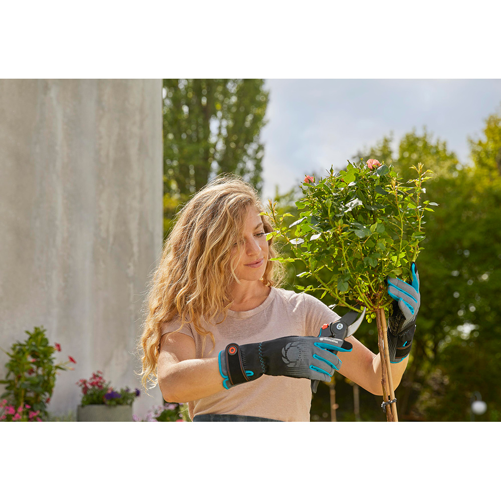 Rosenhandske Gardena Mobilpekfunktion