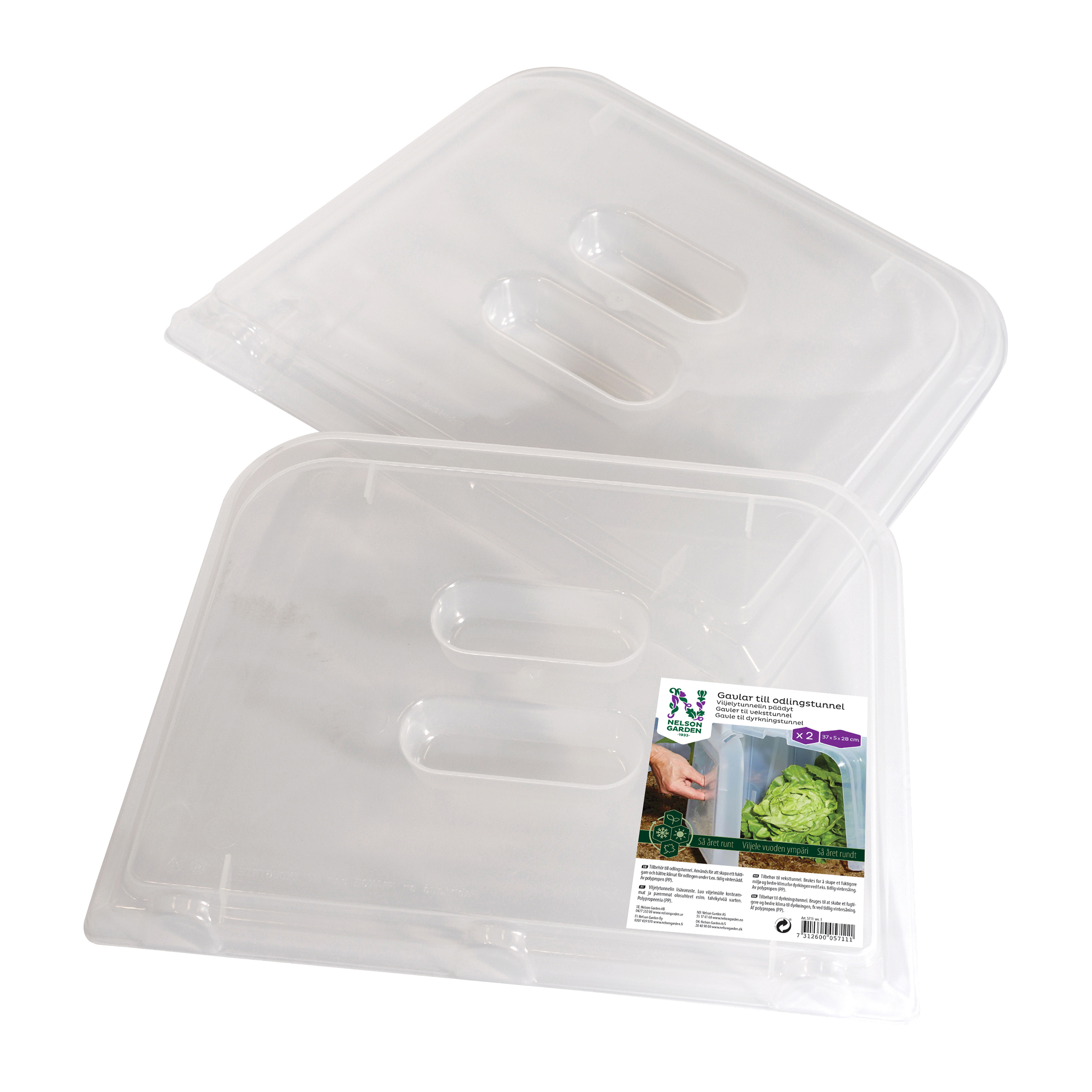 Gavlar Nelson Garden till Odlingstunnel 2-pack