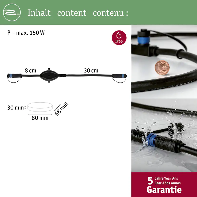 Sensor Paulmann Plug & Shine Trådlös Twilight IP67