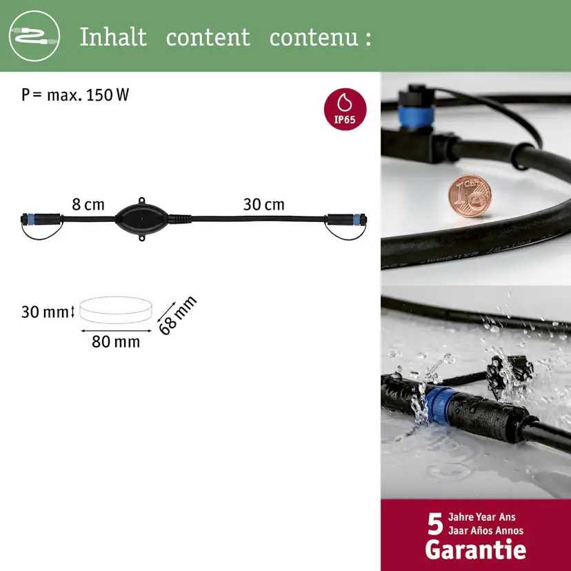 Sensor Paulmann Plug & Shine Trådlös Twilight IP67