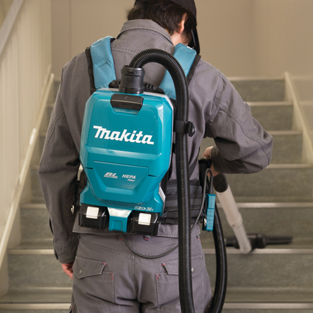 Ryggburen Dammsugare Makita LXT DVC261ZX11 utan Batteri