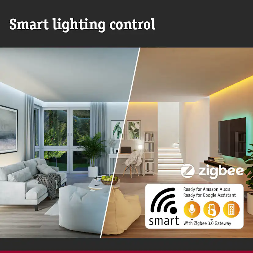 Tillbehör Paulmann Plug & Shine Smart Home Zigbee 3.0 Trådlös Styrenhet IP68