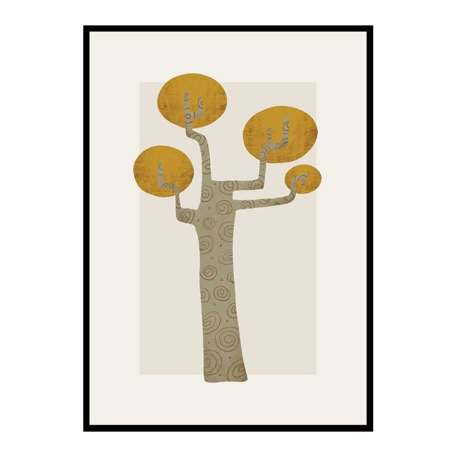 Poster Gallerix Abstract Tree No2