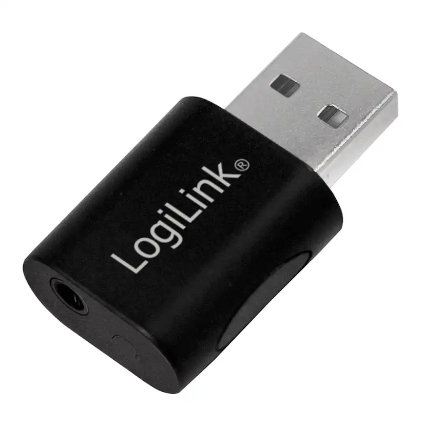 USB-ljudkort LogiLink 3,5mm-uttag