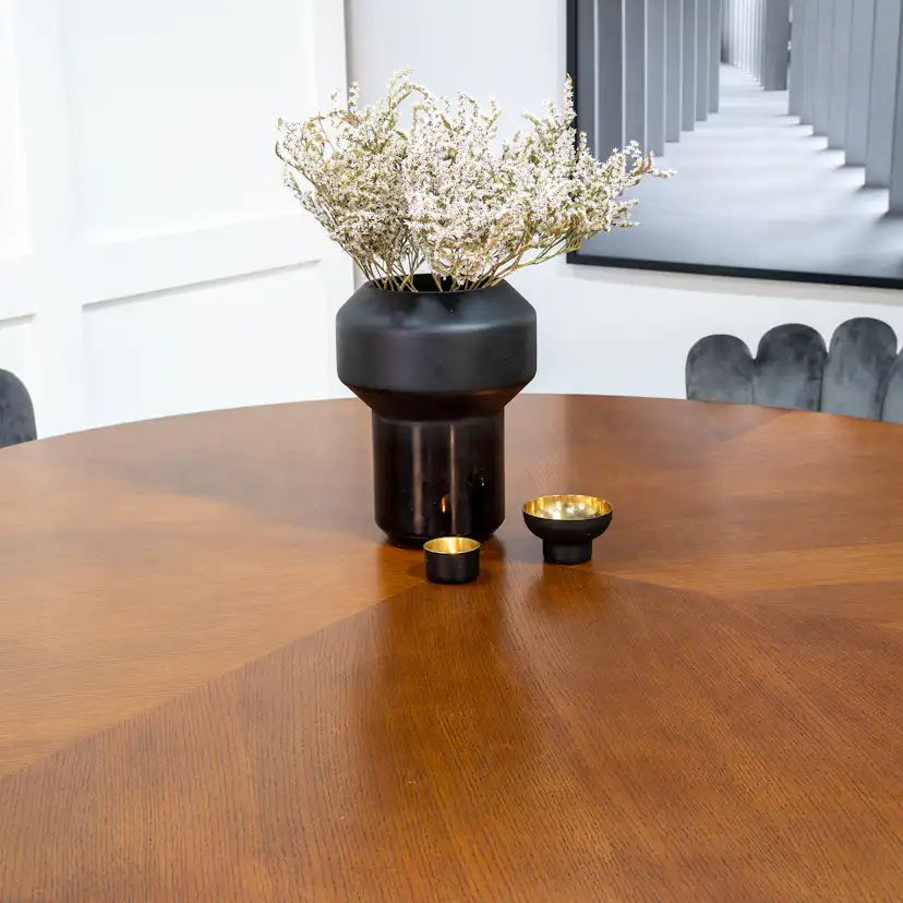 Matgrupp furniture/fashion Copenhagen med 4 Gråa Limhamn Light Stolar