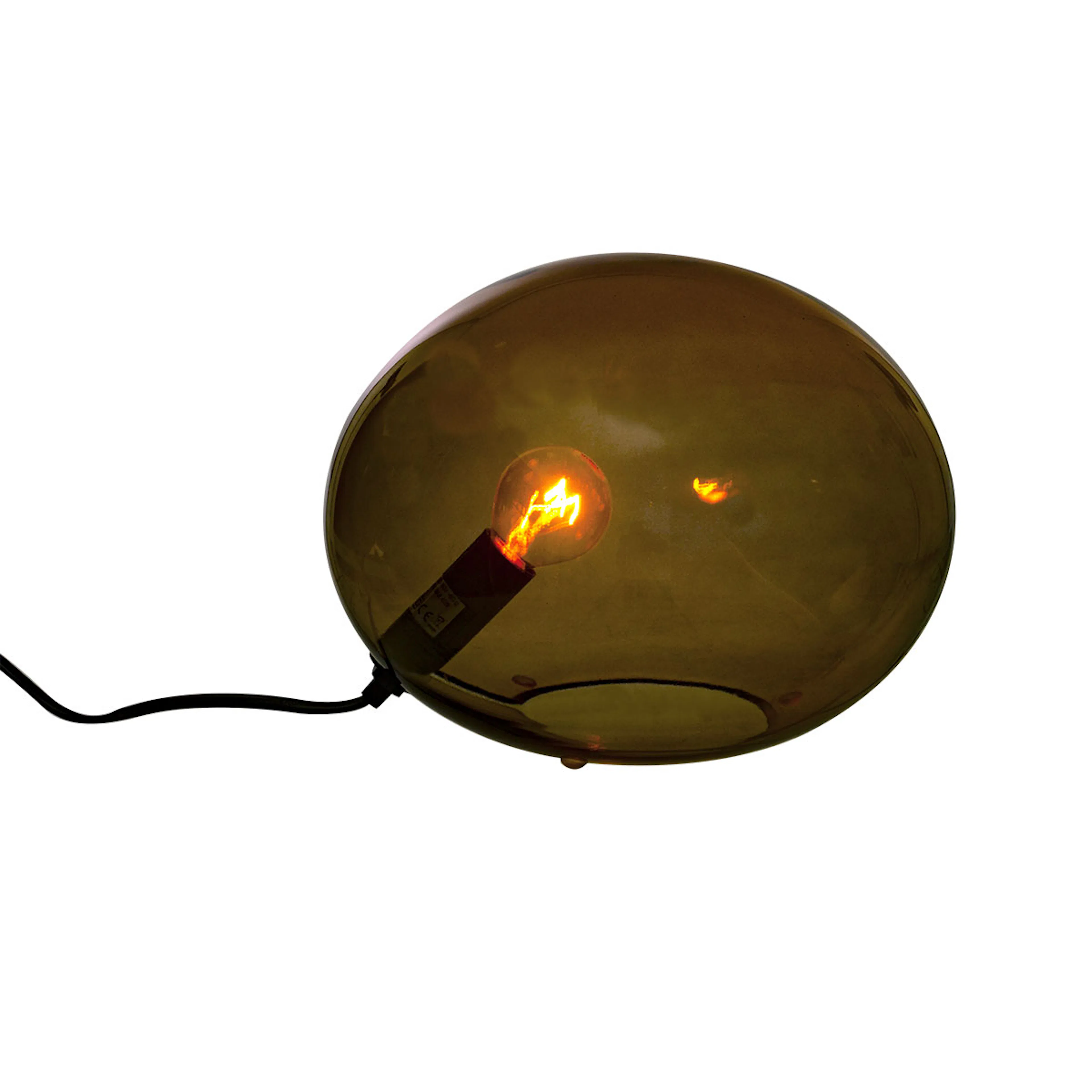 GLOBUS bordslampa 24cm, brun Brun