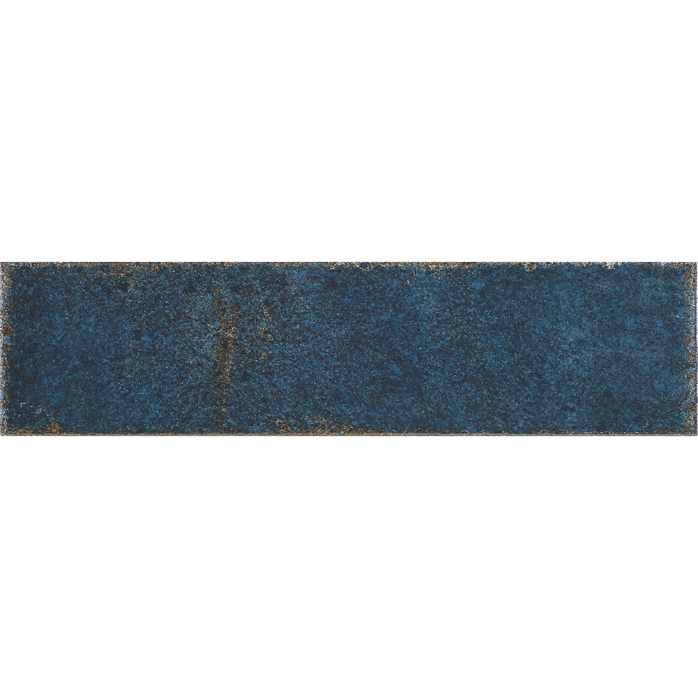 Kakel Tenfors Vibrant Blue Blank 7x28 cm