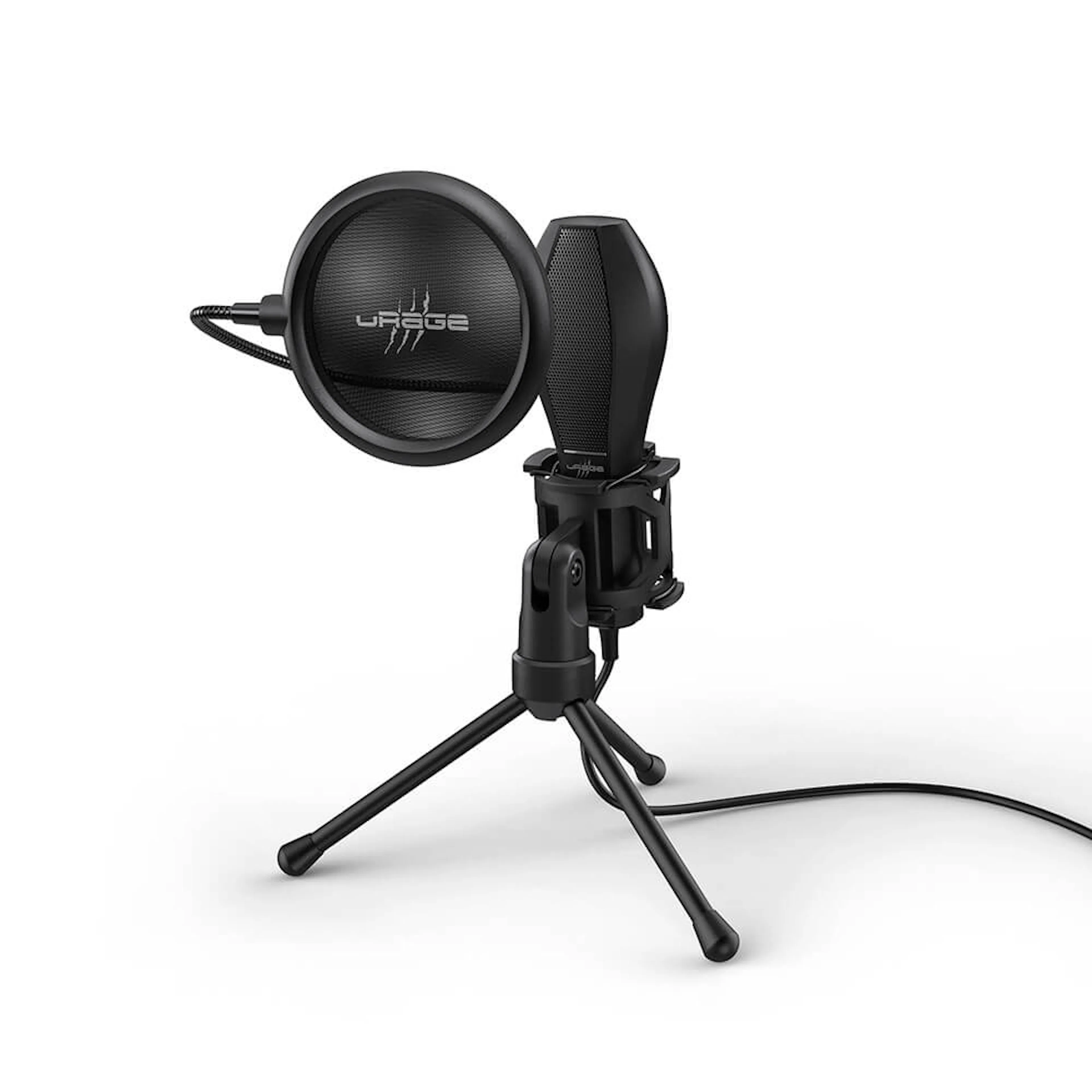 Mikrofon Urage Stream 400 Plus Gaming Svart